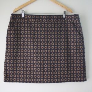 [LOFT] PLUS SIZE Jacquard Skirt